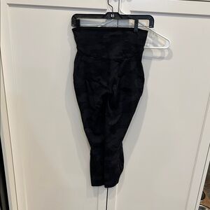 lululemon athletica Black Camo Leggings